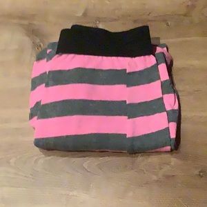 Pink and gray skirt